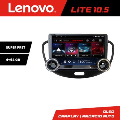 Navigáció Hyundai I10 2007-2013 Lenovo 8 magos 4+64 10.5 hüvelykes Incell 1K android Wifi 5Ghz gps internet KIT-i10-2007