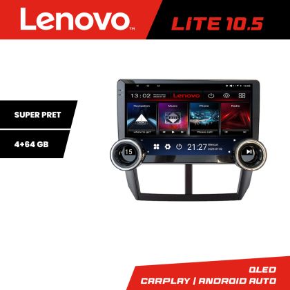 Navigáció Subaru Forester 2007-2013 Kit-SU01 Lenovo 8 magos 4+64 10.5 hüvelykes Incell 1K android Wifi 5Ghz gps internet