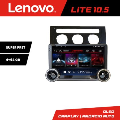 Navigatie VW Touran 2003-2009 clima automata Kit-touran2 Lenovo  8 core 4+64 10.5 inch Incell 1K android Wifi 5Ghz gps internet et GPS WI
