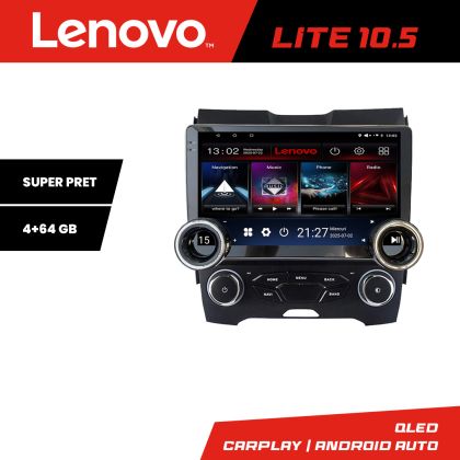 Navigáció Ford Edge 2015-2021 középkategóriás Lenovo 8 magos 4+64 10.5 hüvelykes Incell 1K android Wifi 5Ghz gps internet