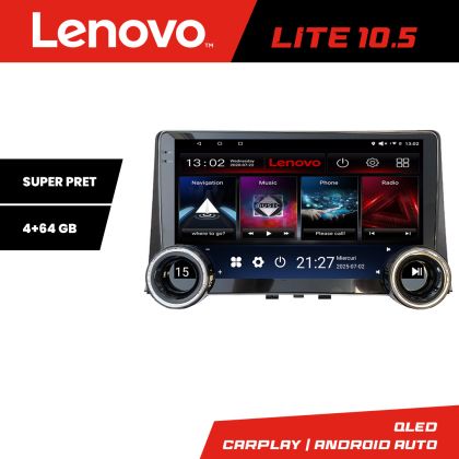 Navigáció Citroen Berlingo 2019-2021 Kit-berlingo18 Lenovo 8 magos 4+64 10.5 hüvelykes Incell 1K android Wifi 5Ghz gps internet v1