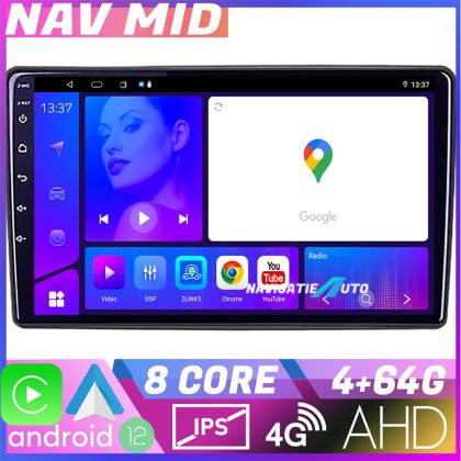 Navigáció Alfa Romeo 159 2005-2011 Octa Core EDOTEC-LITE Android Kijelző 720P Octa Core 4+64 Carplay Android Auto