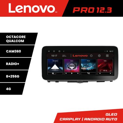 Navigáció KIA OPTIMA 2016- Manual K-345 Lenovo PRO 8+256 12,3 hüvelykes qled android 4G DSP gps internet a