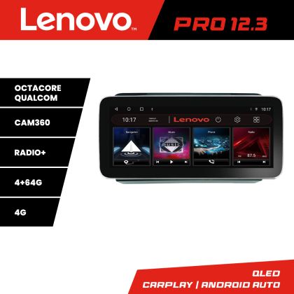 Navigáció VW PQB K-vw Lenovo PRO 4+64 12,3 hüvelykes qled android 4G DSP gps internet 8Core v2