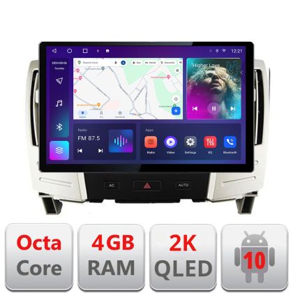Navigáció Lexus RX300 2003-2008 Qled 2K Octa Core 4+64 LTE 4G DSP Wifi 5Ghz android auto carplay rádió gps internet EDT-E413-2K