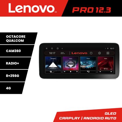 Navigatie Passat B5 1997-2004 Lenovo PRO 8+256 12.3 inch qled android 4G DSP gps internet  8Core