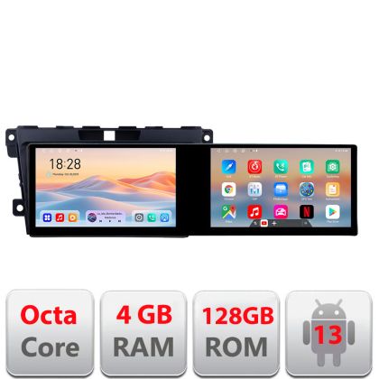Navigáció Mazda CX-7 2006-2012 Edotec 8 magos 4+128 10.5 hüvelykes Incell 1K android Wifi 5Ghz gps internet