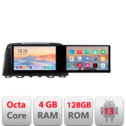 Navigáció Mazda 6 2013-2017 Edotec 8 magos 4+128 10.5 hüvelykes Incell 1K android Wifi 5Ghz gps internet