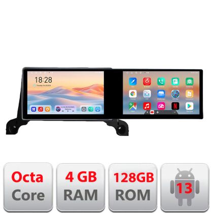 Navigáció Peugeot 5008 2016-2020 Kit-5008 Edotec 2 képernyő 8 magos 4+128 21.6 hüvelykes Incell android Wifi 5Ghz gps internet