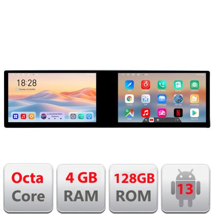 Mazda CX-9 Edotec navigáció 2 képernyő 8 magos 4+128 21,6 hüvelykes Incell android Wifi 5 GHz-es gps internet KIT-CX-9