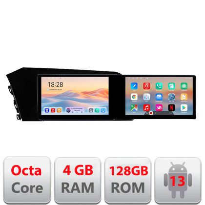 Navigáció Hyundai Elantra 2021- Kit-elantra2021 Edotec 2 képernyő 8 magos 4+128 21,6 hüvelykes Incell android Wifi 5 GHz-es gps internet