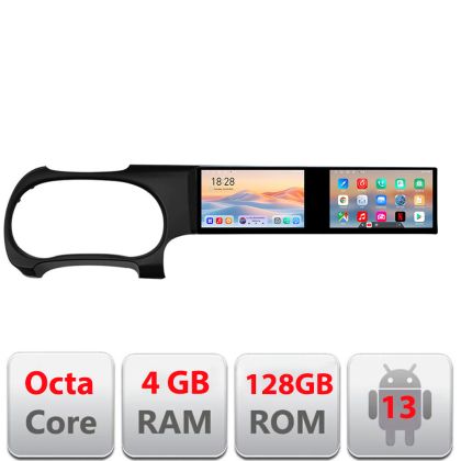 Navigáció Hyundai I10 2020 Kit-i10 Edotec 2 képernyő 8 magos 4+128 21.6 hüvelykes Incell android Wifi 5Ghz gps internet