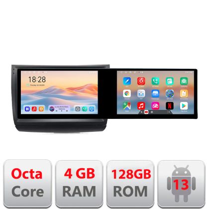 Navigáció Toyota Prius 2002-2010 Edotec 8 magos 4+128 10.5 hüvelykes Incell 1K android Wifi 5Ghz gps internet