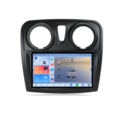 Navigáció Dacia Sandero Logan 2012-2020 C-sandero Android 8 Core 2.2 Ghz 8+128 Qled 1K ADAS 4G LTE GPS 360 kit-sandero+EDT-E409V3