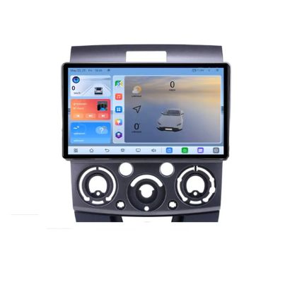 Navigáció Ford Ranger Mazda BT50 2007-2012 C-RANGER Android 8 Core 2.2 Ghz 8+128 Qled 1K ADAS 4G LTE GPS 360 KIT-ranger+EDT-E409V3