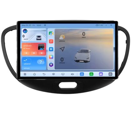 Navigáció Hyundai I10 2007-2013 Android kijelző Qled 2K Octa core 8+128 KIT-i10-2007+EDT-E409V3