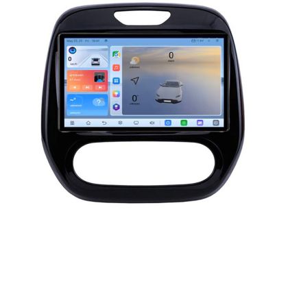 Navigáció Renault Captur 2013-2020 Android kijelző Qled 2K Octa core 8+128 KIT-captur-v2+EDT-E409V3