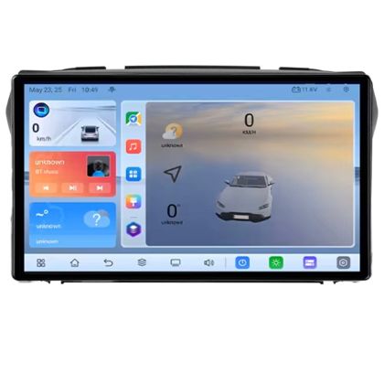 Navigáció Suzuki Alto 2009-2016 Android kijelző Qled 2K Octa core 8+128 KIT-alto+EDT-E409V3
