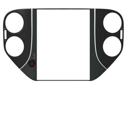 Tesla 9.7 navigációs beszerelő készlet, Tesla típus, VW Tiguan 2007-2012