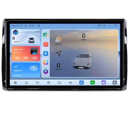 Navigáció Skoda Kodiaq C-KODIAQ Android 8 Core 2.2 Ghz 8+128 Qled 1K ADAS 4G LTE GPS 360 KIT-KODIAQ+EDT-E410V3