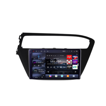 Navigáció Hyundai I20 2014-2019 Edotec kit-1130 8 magos QLED 2K 12+256GB 360 Android Waze USB Internet Navigáció Youtube