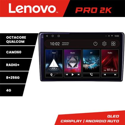 Navigáció Citroen C3 2022- Lenovo Qled 2K Octa Core 8+256 360 DSP Carplay android autórádió gps internet PRO-2K-9-8+256