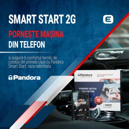 Kit pornire motor  Honda Civic Sedan gen 10 2015-2020, aplicatie telefon 2G (montaj inclus) - Pandora Smart Start