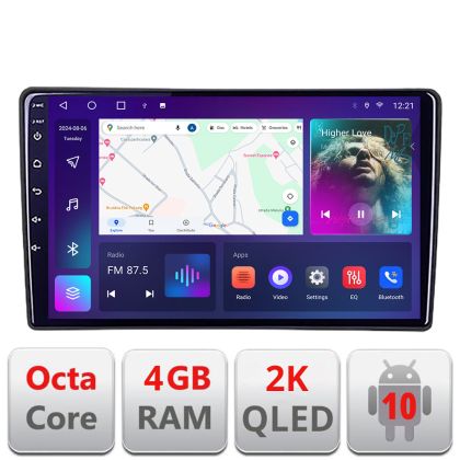 Navigatie HHyundai I40 Android Octa Core Ecran 2K QLED GPS 4G 4+32GB 360 kit-i40+EDT-E409-2K