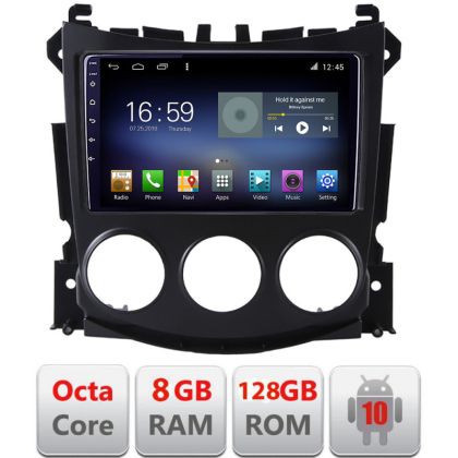 Navigatie Nissan 370Z 2008-2012 Android radio gps internet Octa Core 8+128 LTE KIT-370Z+EDT-E609