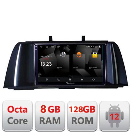 Navigatie Bmw F10 NBT 2012-2016 Android Octa Core Qualcomm 2K Qled 8+128 DTS DSP 360 4G Optical