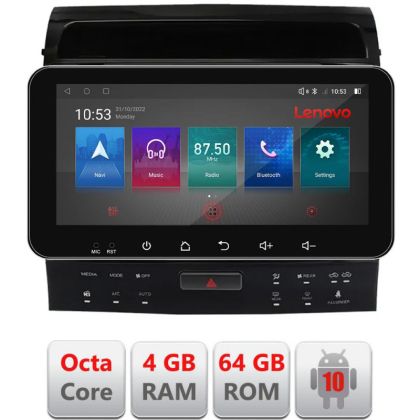 Navigatie Toyota Landcruiser 200 V8 2007-2015 cu navi si 360 Android radio gps internet Octa Core 4+64 LTE ecran de 10.33' wide KIT-381-360+EDT-E511-pro