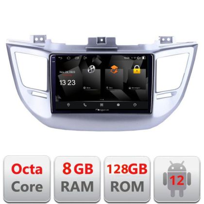 Navigatie HHyundai Tucson 5960Pro-546 Android Octa Core Qualcomm 2K Qled 8+128 DTS DSP 360 4G Optical