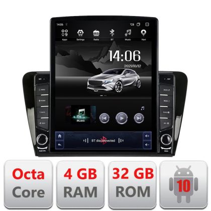 Navigatie Skoda Rapid Seat Toledo 2013+ Android radio gps internet Octa Core 4+64 LTE Kit-rapid+EDT-E709