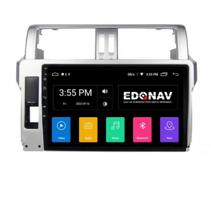 Navigatie Toyota Landcruiser J150 Prado 2014-2017 A-065  2+32 GB Android Waze USB Navigatie Internet Youtube Radio