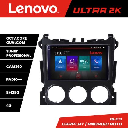 Navigatie Nissan 370Z 2008-2012 Octacore, 8 Gb RAM, 128 Gb Hdd, 4G, Qled 2K, DSP, Carplay AA, 360,Bluetooth