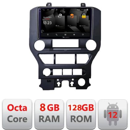 Navigatie Ford Mustang 2015-2020 5960Pro-MUSTANG Android Octa Core Qualcomm 2K Qled 8+128 DTS DSP 360 4G Optical