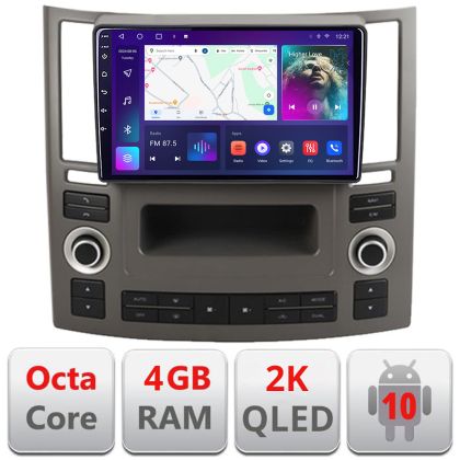 Navigatie Infiniti FX45 2007-2009 Android ecran Qled 2K Octa core 4+32 fx45-old+EDT-E409-2K