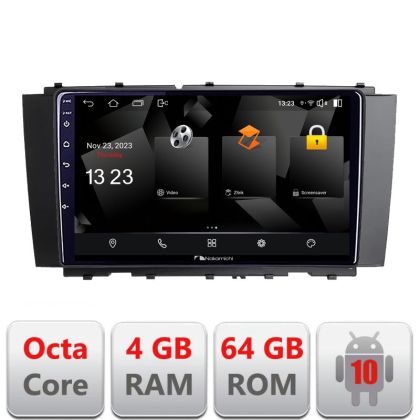 Navigatie Mercedes CLK W209 Android radio gps internet quad core 4+64 carplay android auto