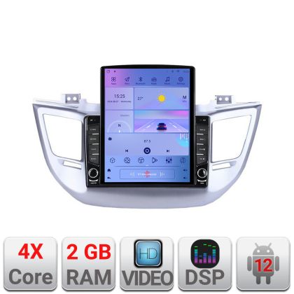 Navigatie HHyundai Tucson K-546 ecran tip TESLA 9.7" cu Android Radio Bluetooth Internet GPS WIFI 2+32 DSP Quad Core