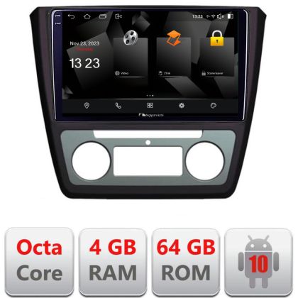 Navigatie Skoda Yeti 2009-2014 5510-YETI Android Octa Core 720p 4+64 DSP 360 camera carplay android auto