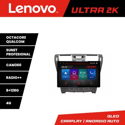 Navigáció Lexus LS 2006-2010 képernyő 13" 2K 8+128 Android Waze USB navigáció 4G 360 Toslink Youtube Rádió KIT-LS