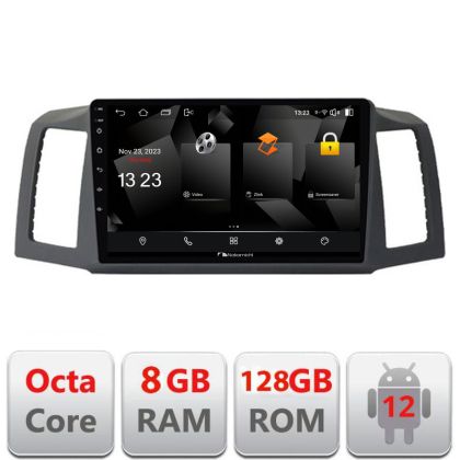 Navigatie Jeep Grand Cherokee 2008-2010 Android radio gps internet quad core 8+128 carplay android auto