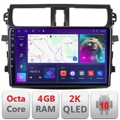 Navigatie Suzuki Celerio 2014-2021 Android ecran Qled 2K Octa core 4+32 KIT-celerio+EDT-E409-2K