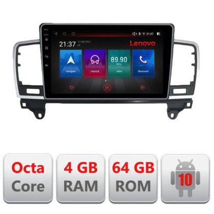 Navigatie Mercedes ML W166 NTG4.5 E-W166 Octa Core cu Android Radio Bluetooth Internet GPS WIFI DSP 4+64GB 4G