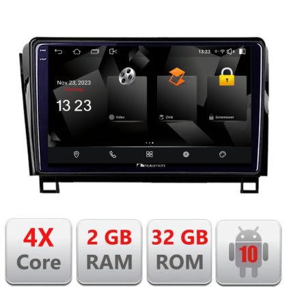 Navigatie Toyota sequoia intre anii 2008-2017  Android Ecran 720P Quad Core 2+32 carplay android auto