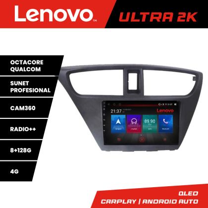 Navigatie Honda Civic 2012-2016 M-CIVIC Octa Core cu Android Radio Bluetooth Internet GPS WIFI DSP ecran 2K 8+128 4G