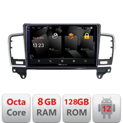 Navigatie Mercedes ML W166 NTG4.5 5960Pro-W166 Android Octa Core Qualcomm 2K Qled 8+128 DTS DSP 360 4G Optical