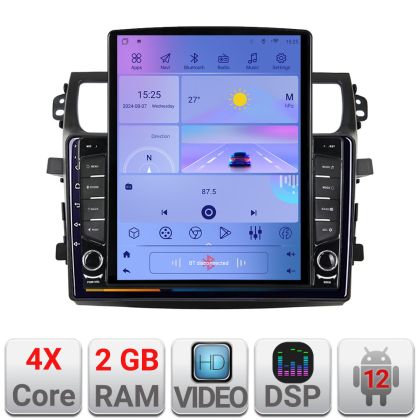 Navigatie Suzuki Celerio 2014-2021 Android radio gps internet quad core 2+32 ecran vertical 9.7" KIT-celerio+EDT-E708