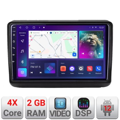 Navigatie Jeep Grand Cherokee 2014-2019 A-JGG  2+32 GB Android Waze USB Navigatie Internet Youtube Radio