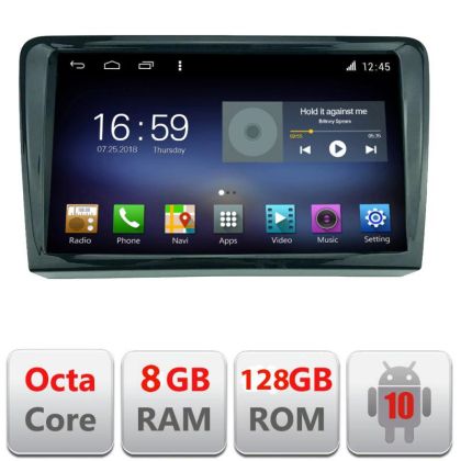 Navigatie Mercedes Viano Vito 2003-2015 Android radio gps internet Octa Core 8+128 LTE Kit-viano-old+EDT-E610